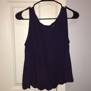 Navy Blue tank top blouse💙